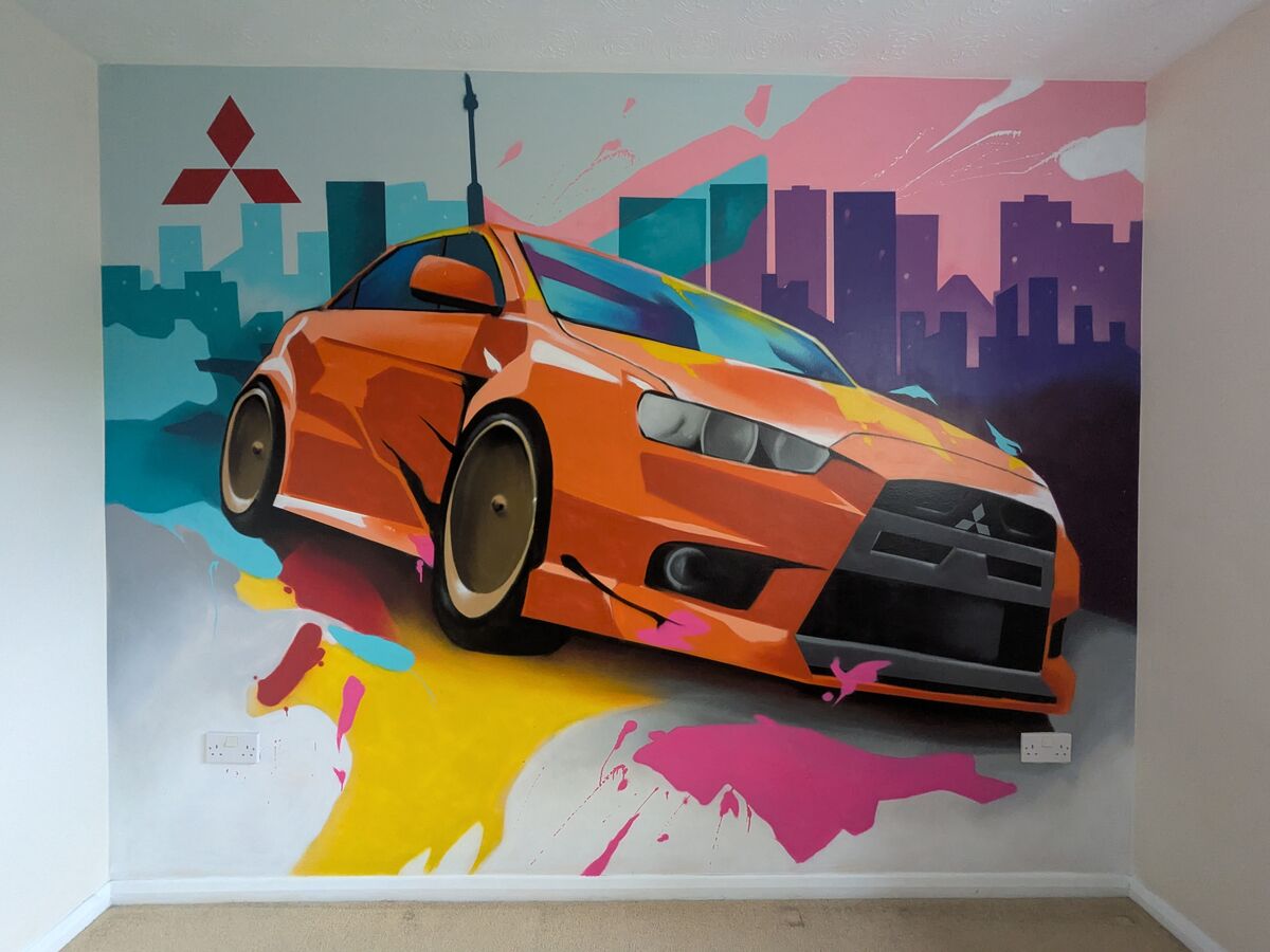 Mitsibushi Mural